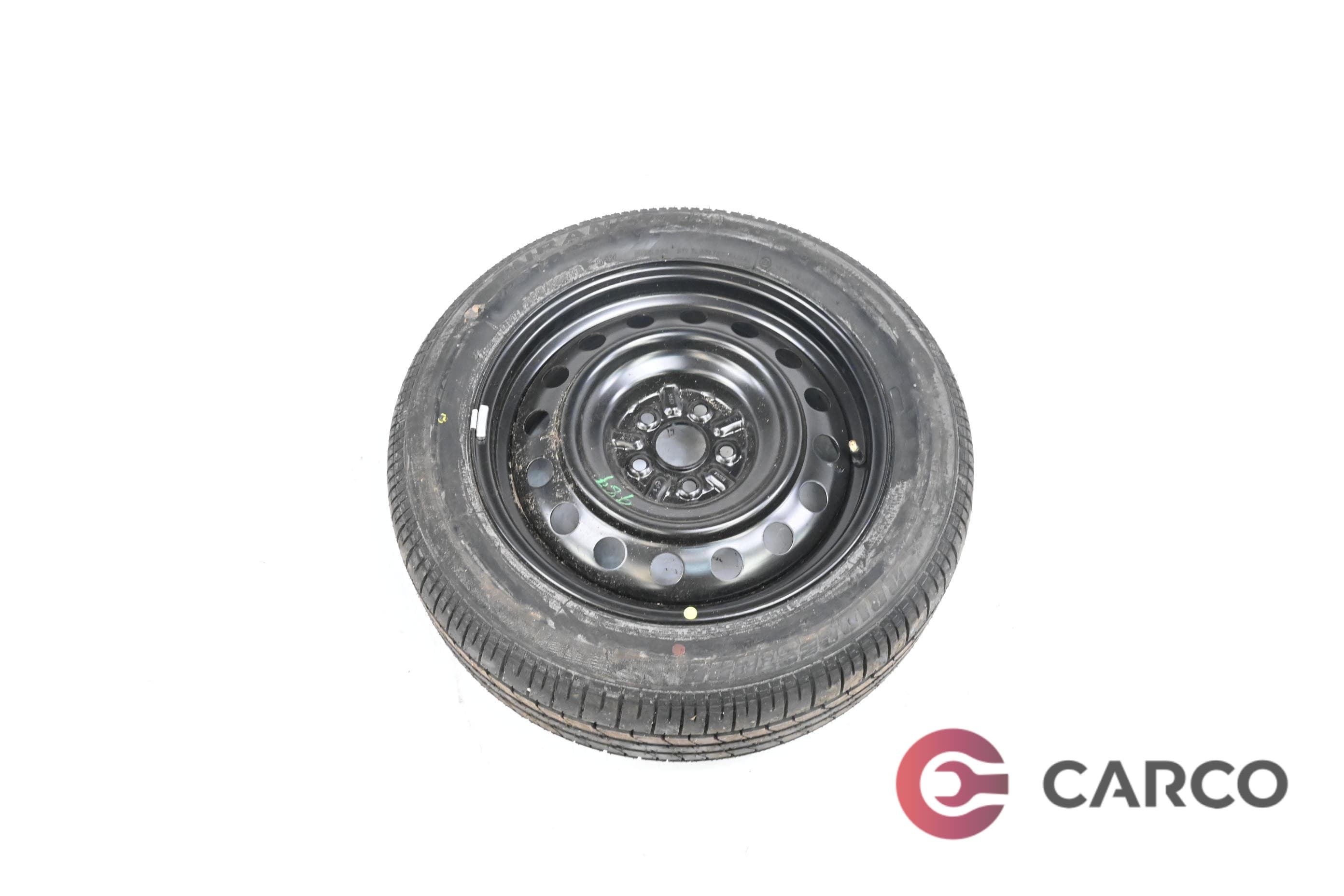 Резервна гума с джанта 16 цола Bridgestone 6.5Jx16H2 5x100 Ц.О 54.1 1 брой за TOYOTA AVENSIS хетчбек (T25) 2.0 (2003 - 2008)