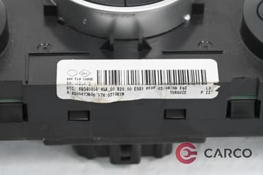 Управление климатик за RENAULT MEGANE II седан Facelift (LM0/1_) 1.6 16V (2003)