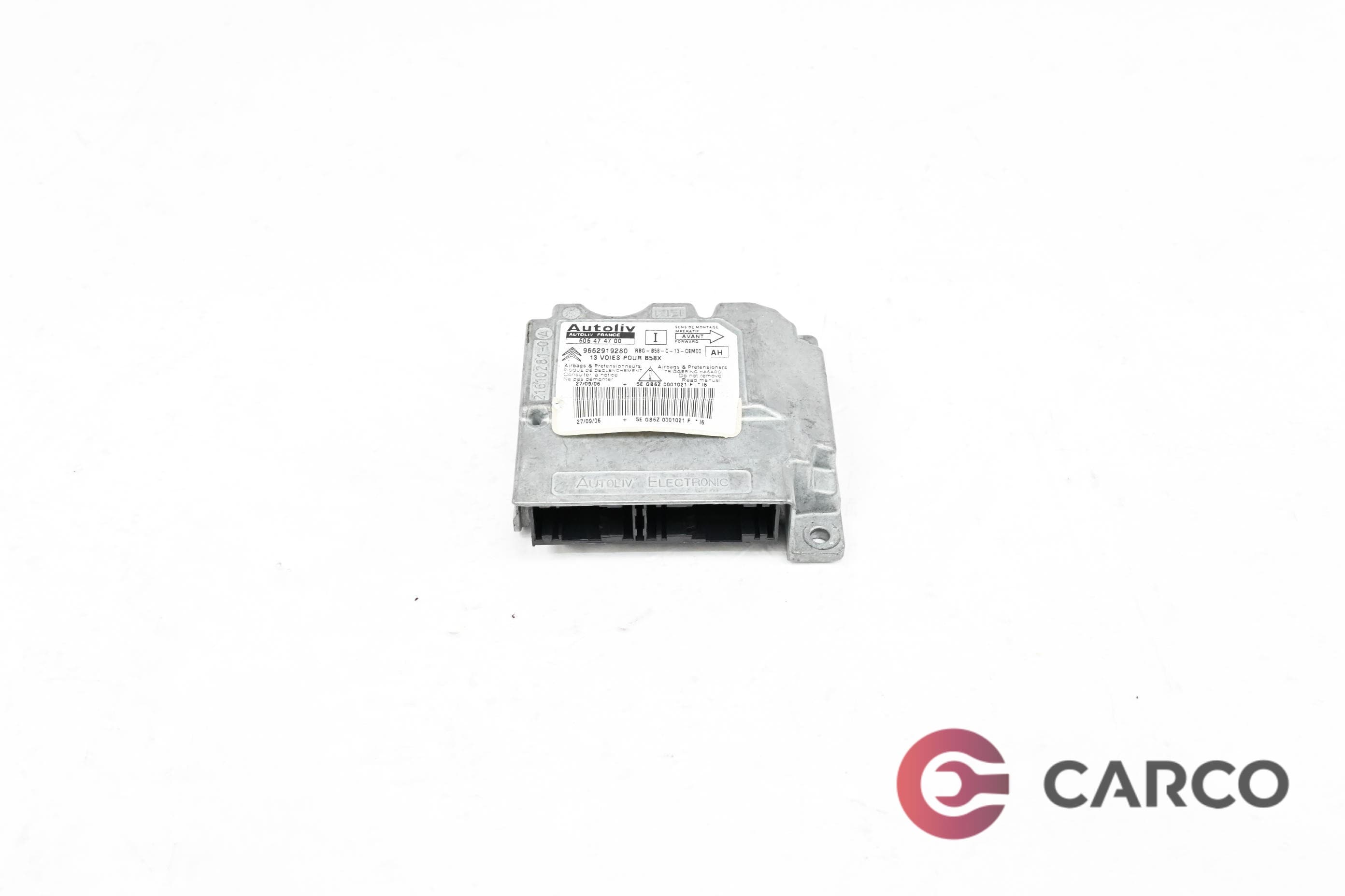 AIRBAG модул 9662919280 за CITROEN C4 Grand Picasso I (UA_) 1.6 HDi (2006)