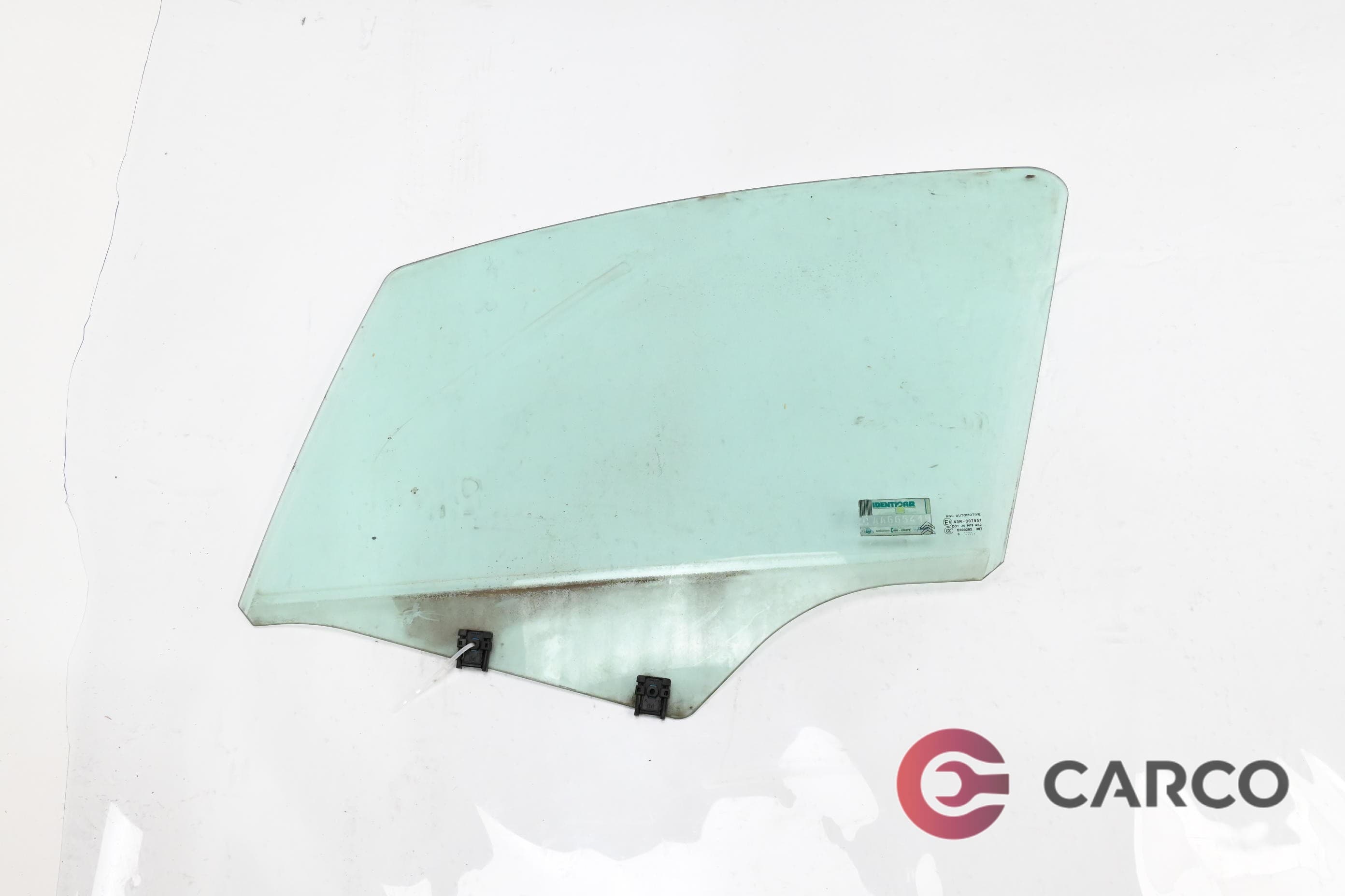 Стъкло врата предно ляво за CITROEN C3 II 1.6 VTi 120 (2009)
