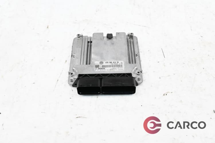 Компютър двигател 070 906 016 DQ за VW Transporter / CARAVELLE V пътнически (7HB, 7HJ, 7EB, 7EJ, 7EF, 7EG, 7 2.5 TDI (2003)