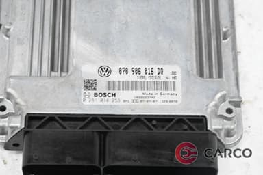 Компютър двигател 070 906 016 DQ за VW Transporter / CARAVELLE V пътнически (7HB, 7HJ, 7EB, 7EJ, 7EF, 7EG, 7 2.5 TDI (2003)