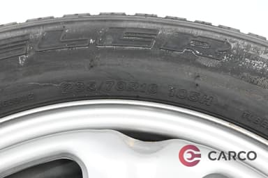 Резервна гума с джанта 16 цола Bridgestone 235/70/16 7Jx16H2 ET25 6x139.7 Ц.О 100 1 брой за NISSAN TERRANO II (R20) second Facelift 2.7 TD 4WD (1992 - 2007)