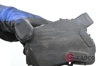 Дросел клапа 7561066 01 за BMW 3 кабриолет (E93) 320 i (2006 - 2013)