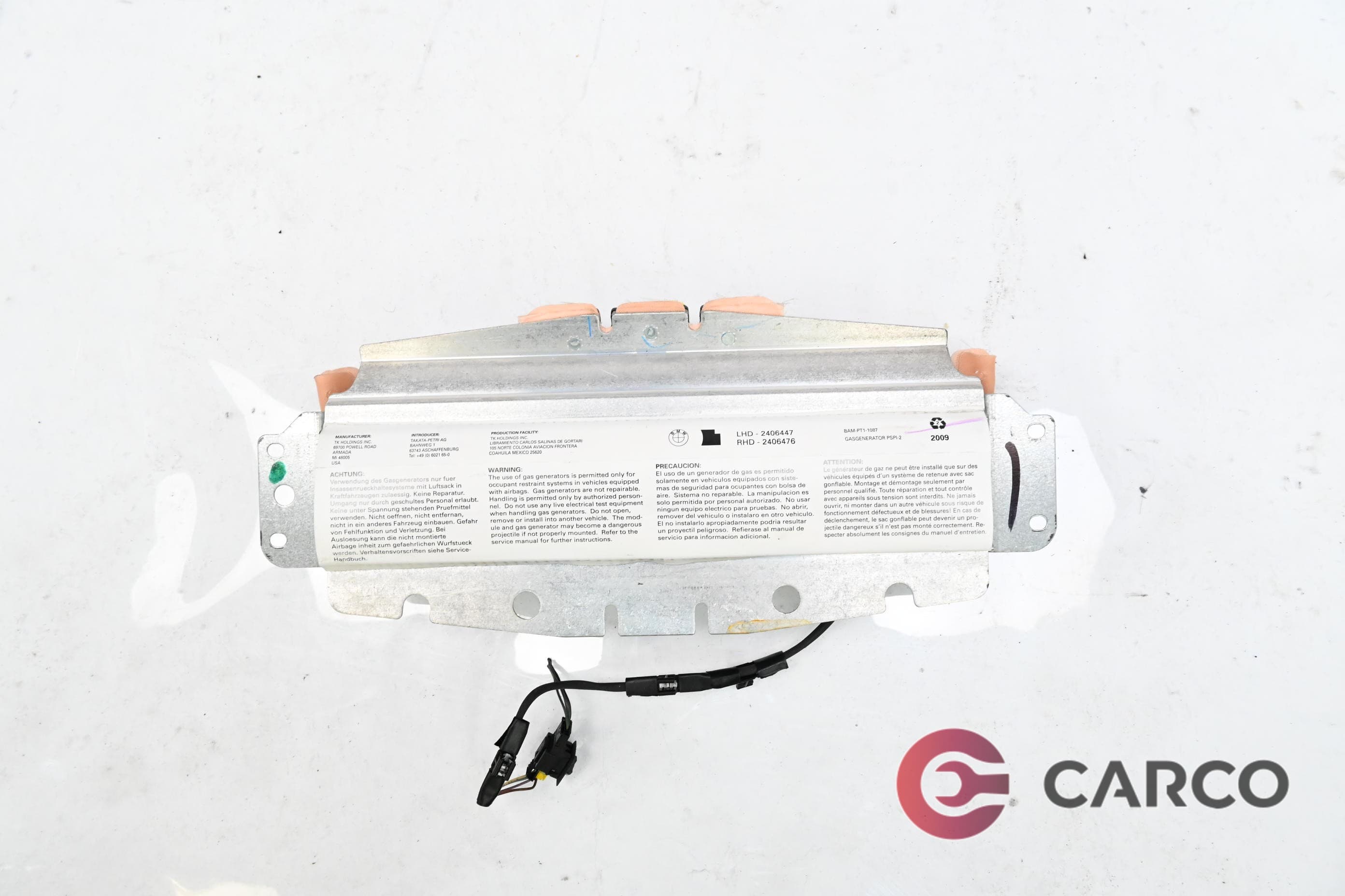 AIRBAG пасажер за BMW X6 (E71, E72) xDrive 35 d (2008 - 2014)