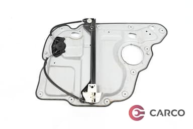 Стъклоповдигач заден ляв с панел врата за VW TOURAN (1T1, 1T2) 2.0 TDI (2003 - 2010)