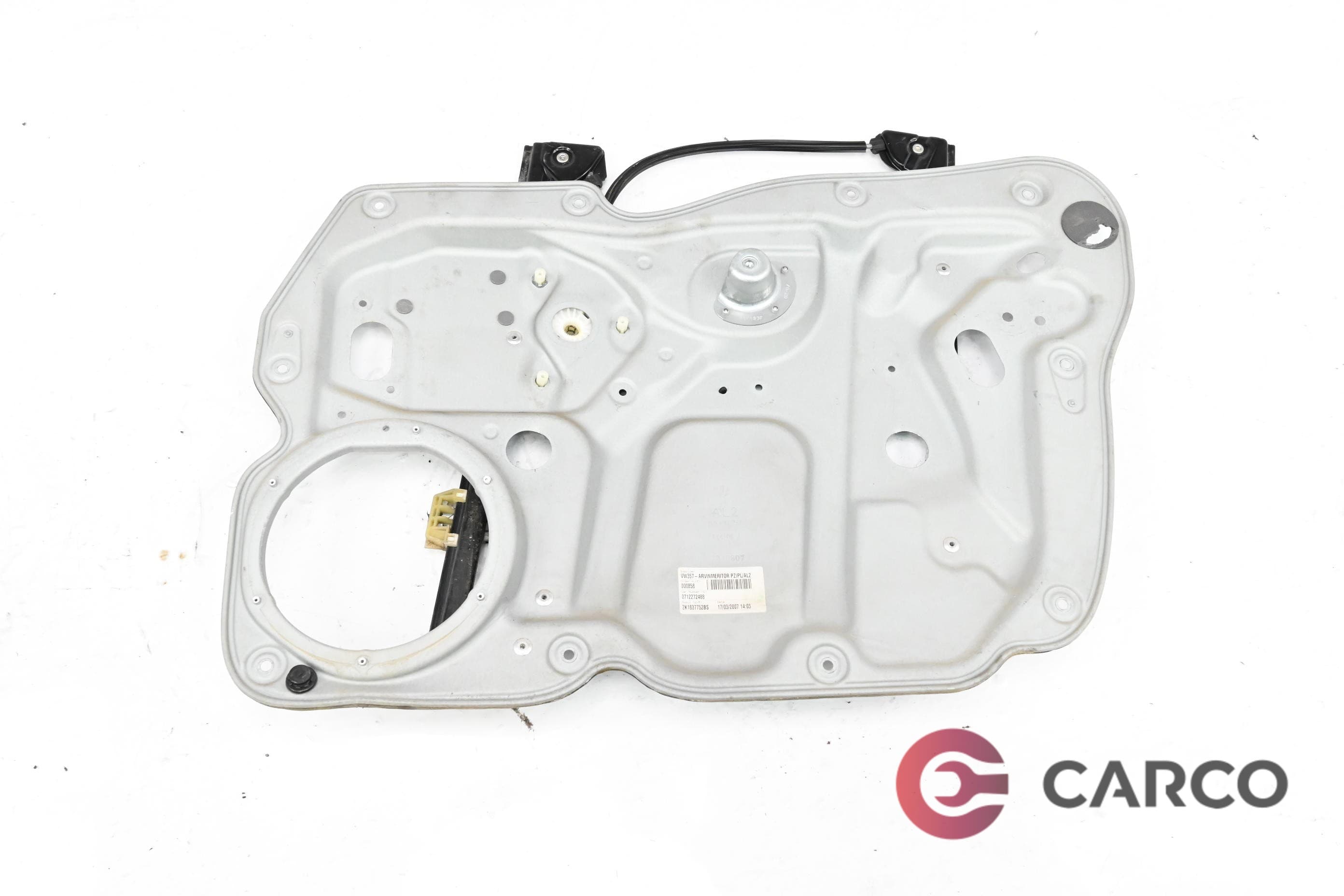 Стъклоповдигач преден десен с панел врата за VW CADDY III ван (2KB, 2KJ, 2CB, 2CJ) 1.9 TDI (2004)