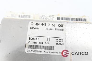 Модул ESP + BAS 414 446 01 53 Q01 за MERCEDES-BENZ VANEO (414) 1.9 (414.700) (2002 - 2005)