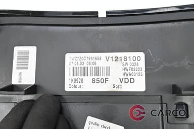 Километраж за VW GOLF V (1K1) 1.9 TDI (2003 - 2009)