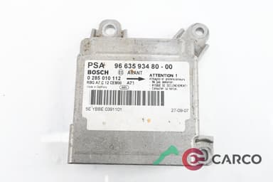 Модул AIRBAG 9663593480-00 за PEUGEOT 207 (WA_, WC_) 1.6 16V Turbo (2006)