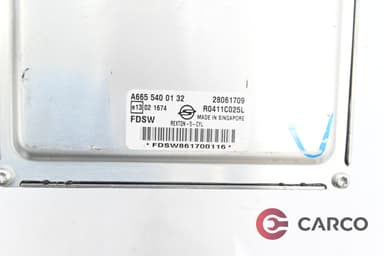 Компютър двигател A6655400132 за SSANGYONG REXTON (GAB_) Facelift 2.7 Xdi (2002)