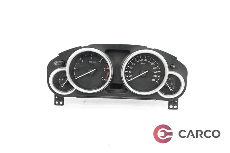 Километраж за MAZDA 6 combi-coupe (GH) 2.2 MZR-CD (2008)