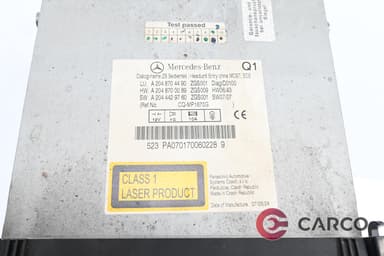 Радио CD за MERCEDES-BENZ C-CLASS седан (W204) C 220 CDI (204.008) (2007 - 2014)