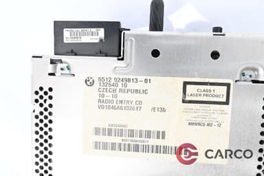 Радио CD 6512 9249813-01 и управление на климатроник 64119247042-01 за BMW X3 (F25) xDrive 20 d (2010)