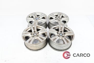 Алуминиеви джанти 16 цола 7Jx16EH2+IS44 5x120 Ц.О. 72.6 4 броя за BMW 1 (E87) Facelift 116 d (2003 - 2013)