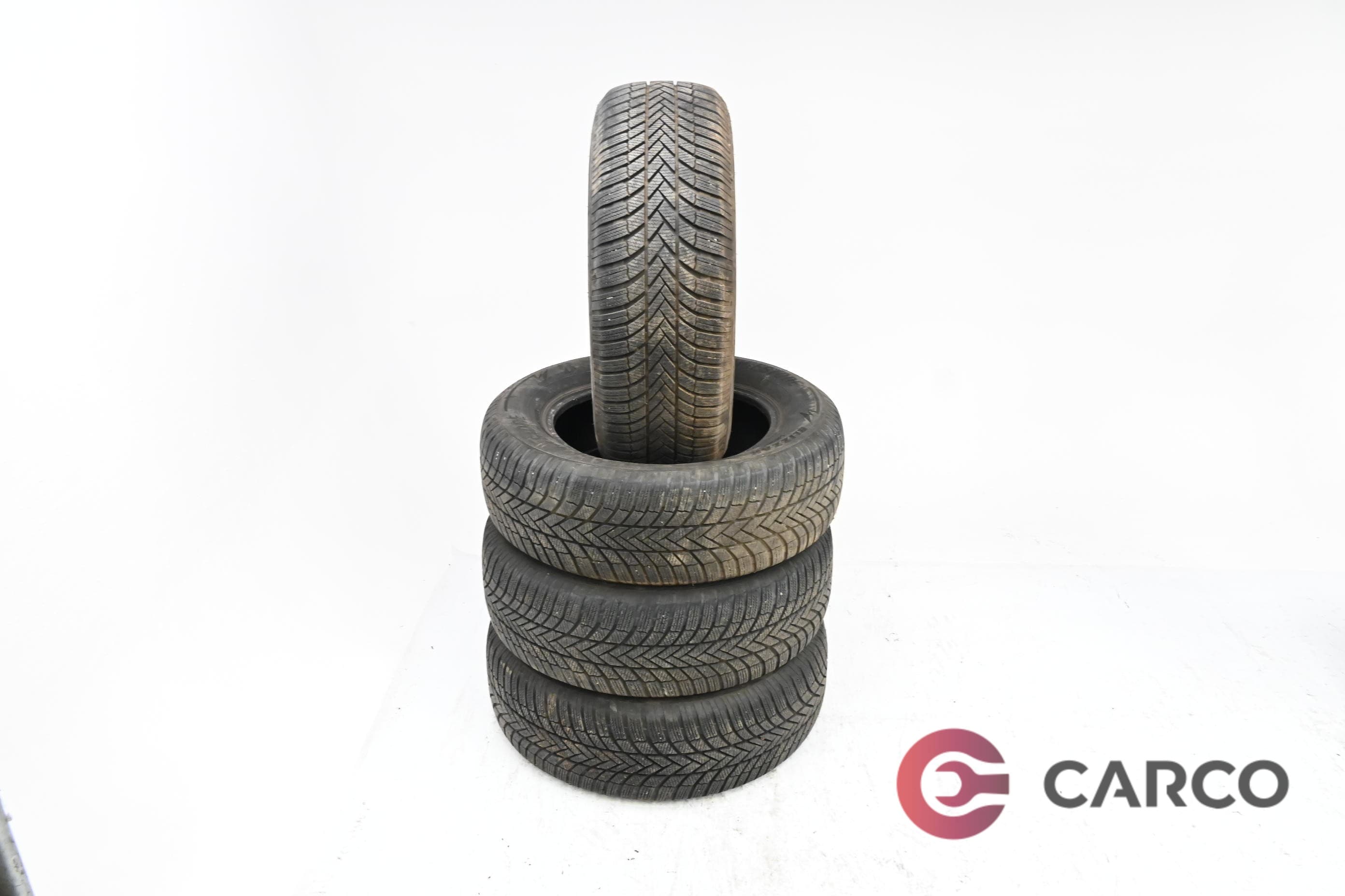 Зимни гуми 18 цола BRIDGESTONE  255/60R18 DOT 3821  4 броя