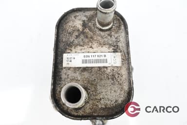 Маслен охладител 03N 117 021 B за AUDI A6 (4G2, C7, 4GC) 2.0 TDI (2010)