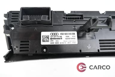 Управление климатроник 4G0 820 043 BB за AUDI A6 (4G2, C7, 4GC) 2.0 TDI (2010)