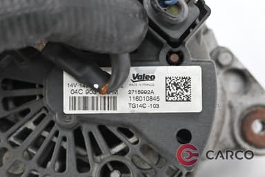 Алтернатор 116010845 за VW GOLF VII (5G1, BE1) 1.4 TSI (2012)