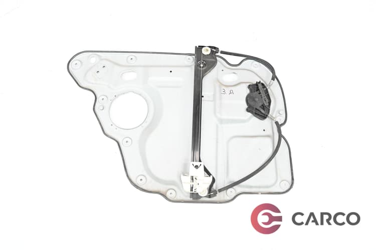 Стъклоповдигач заден десен с панел врата за VW TOURAN FACELIFT (1T1, 1T2) 1.9 TDI (2003 - 2010)