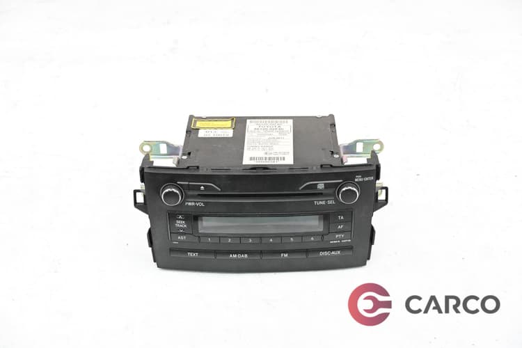 Радио CD 86120-02F40 за TOYOTA AURIS FACELIFT 1.8 hybrid (2006 - 2012)