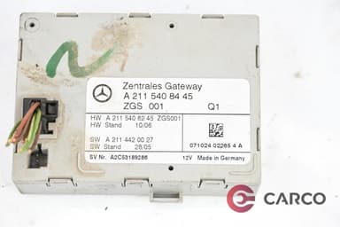 Gateway модул A2115408445 за MERCEDES-BENZ CLS (C219) CLS 320 CDI (219.322) (2004 - 2011)