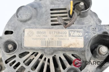 Алтернатор 51718499 за FIAT PUNTO (188) FACELIFT 1.3 JTD 16V (1999)