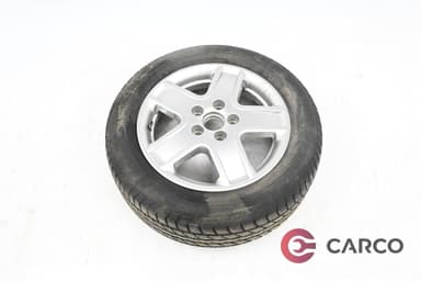 Резервна гума с джанта 16 цола DUNLOP 215/55R16 DOT 5000 7Jx16H2 5x112 Ц.О. 57.1 7M3601025A за VW SHARAN (Phase 1.5) 2.0 (1995 - 2010)