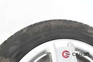 Резервна гума с джанта 16 цола DUNLOP 215/55R16 DOT 5000 7Jx16H2 5x112 Ц.О. 57.1 7M3601025A за VW SHARAN (Phase 1.5) 2.0 (1995 - 2010)
