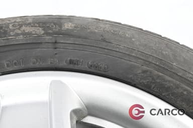 Резервна гума с джанта 16 цола DUNLOP 215/55R16 DOT 5000 7Jx16H2 5x112 Ц.О. 57.1 7M3601025A за VW SHARAN (Phase 1.5) 2.0 (1995 - 2010)