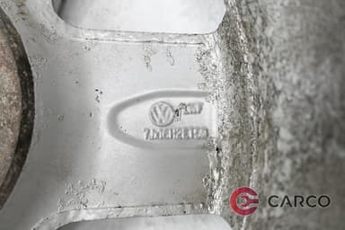 Резервна гума с джанта 16 цола DUNLOP 215/55R16 DOT 5000 7Jx16H2 5x112 Ц.О. 57.1 7M3601025A за VW SHARAN (Phase 1.5) 2.0 (1995 - 2010)