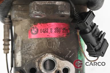 Компресор климатик 6452 8 390 228 за BMW 3 седан (E36) 316 i (1990 - 1998)