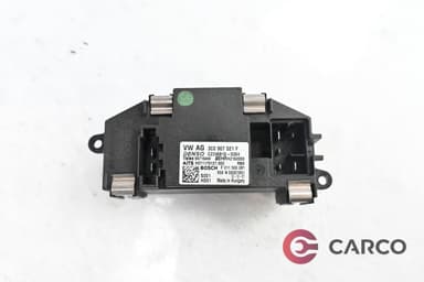 Реостат 3C0 907 521 F за SKODA OCTAVIA Combi FACELIFT (1Z5) 1.6 TDI (2004 - 2013)