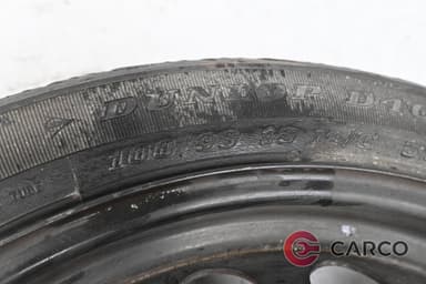 Резервна гума патерица 19 цола Dunlop 100/90-19 DOT 2008 4Bx19H2 ET29 8K0601027D за AUDI A5 Sportback Facelift (8TA) 3.0 TDI quattro (2009)