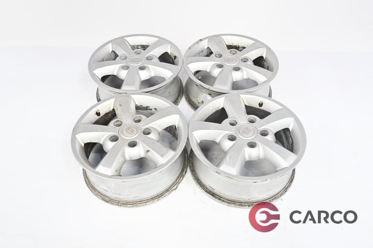 Алуминиеви джанти 17 цола 17x7J 5x139.7 Ц.О. 95.3 4 броя за KIA SORENTO I (JC) 2.5 CRDi (2002)