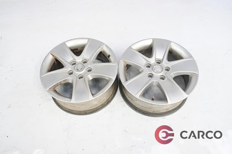 Алуминиеви джанти 16 цола  6.5JXH2 ET50 5X112 Ц.О. 57. 2 Броя за SKODA OCTAVIA Combi FACELIFT (1Z5) 1.6 TDI (2004 - 2013)
