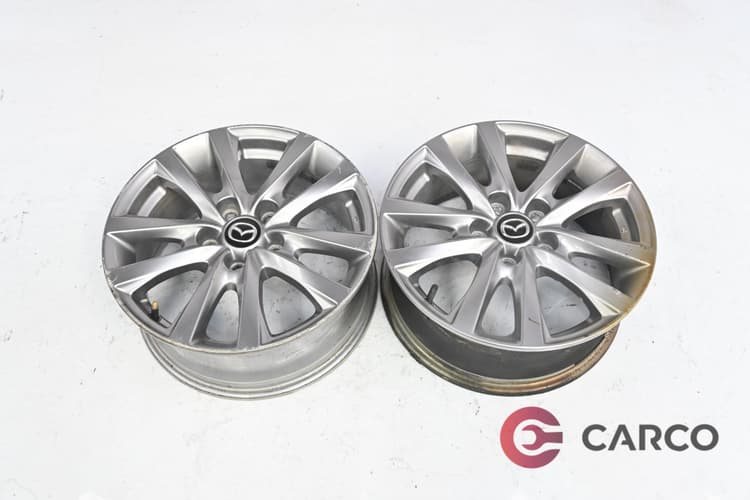 Алуминиеви джанти 16 цола 16X6.5 ET 45 5X114.3 Ц.О. 67.1 2 Броя за MAZDA 3 (BP) 2.5 (2019)
