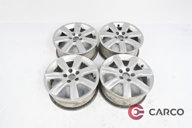 Алуминиеви джнти 15 цола 6JX15H2 ET40 5X100 Ц.О. 57.1 4 Броя за VW POLO (6R, 6C) 1.6 TDI  90hp (2009 - 2017)