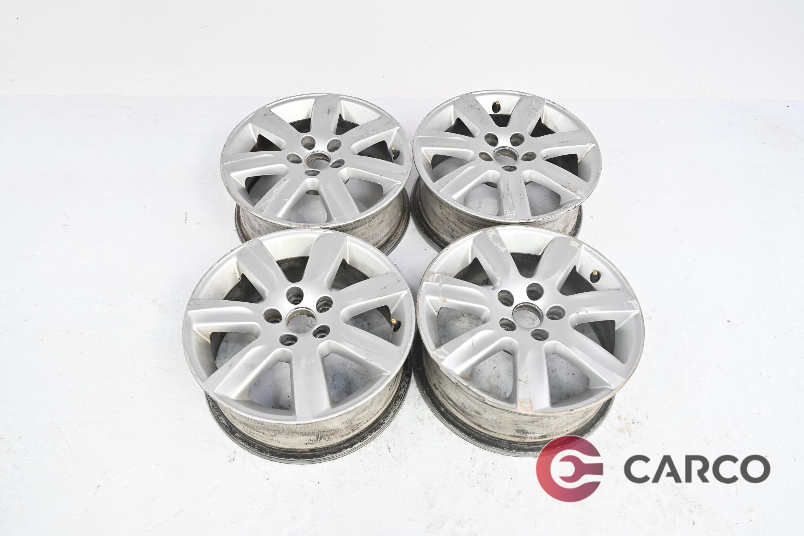 Алуминиеви джнти 15 цола 6JX15H2 ET40 5X100 Ц.О. 57.1 4 Броя за VW POLO (6R, 6C) 1.6 TDI  90hp (2009 - 2017)