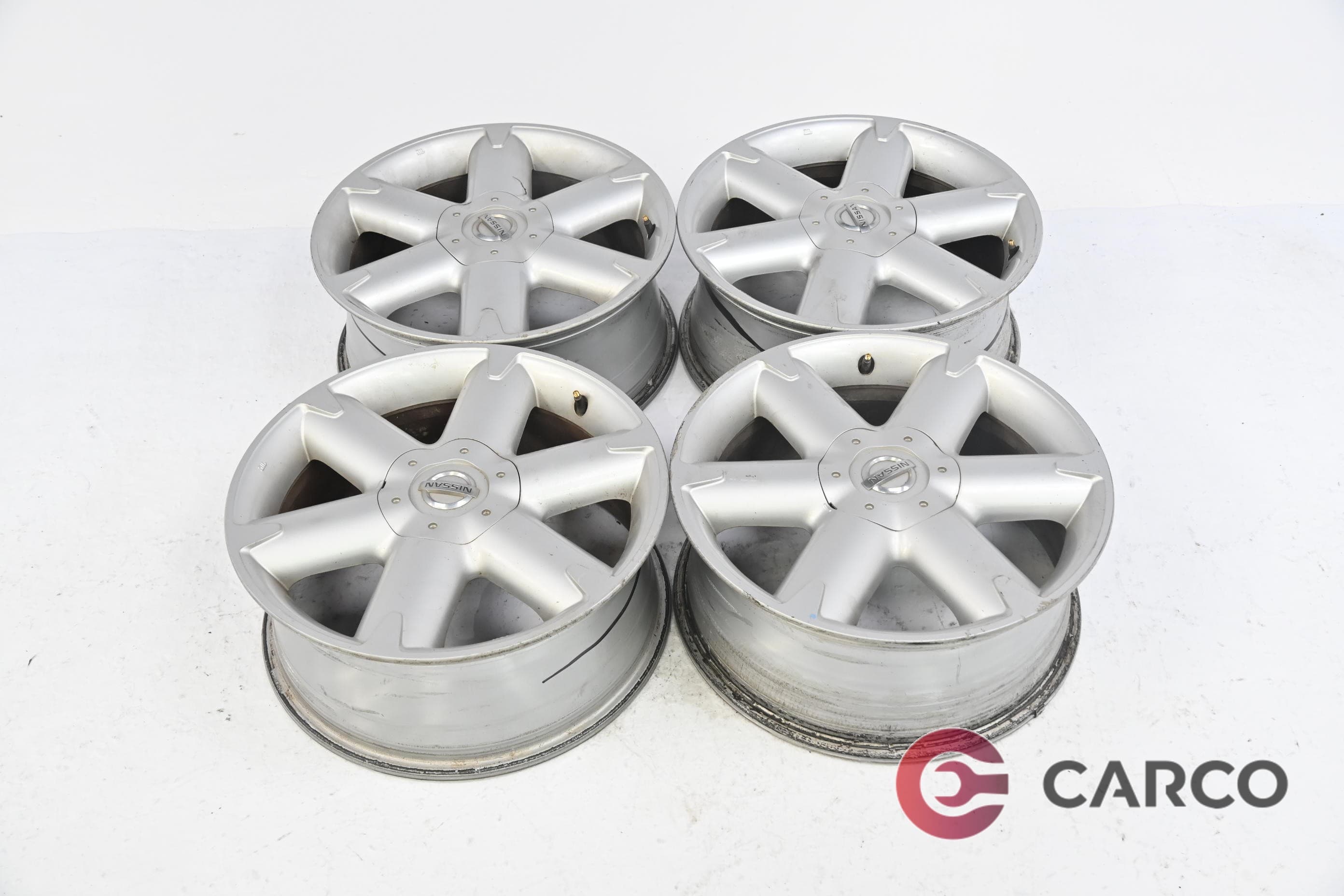 Алуминиеви джанти 18 цола 18x7.5JJ Ц.О. 66.1 5x114.3 4 броя за NISSAN MURANO (Z50) 3.5 4x4 (2003)