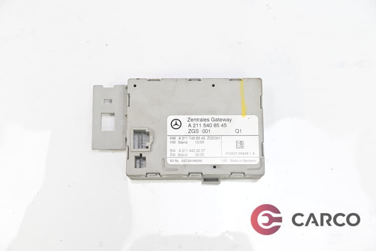 Gateway модул А2115408545 за MERCEDES-BENZ E-CLASS седан (W211) FACELIFT E 220 CDI (211.008) (2002 - 2009)