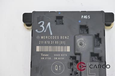 Модул задна лява врата 2118703185 за MERCEDES-BENZ E-CLASS седан (W211) FACELIFT E 220 CDI (211.008) (2002 - 2009)
