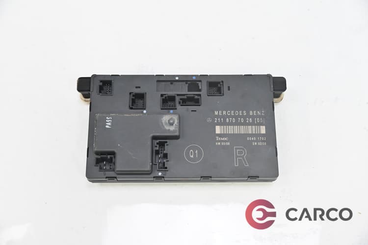 Модул предна дясна врата 2118707026 за MERCEDES-BENZ E-CLASS седан (W211) FACELIFT E 220 CDI (211.008) (2002 - 2009)