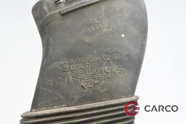 Въздуховод А6120940287 за MERCEDES-BENZ E-CLASS седан (W211) FACELIFT E 220 CDI (211.008) (2002 - 2009)