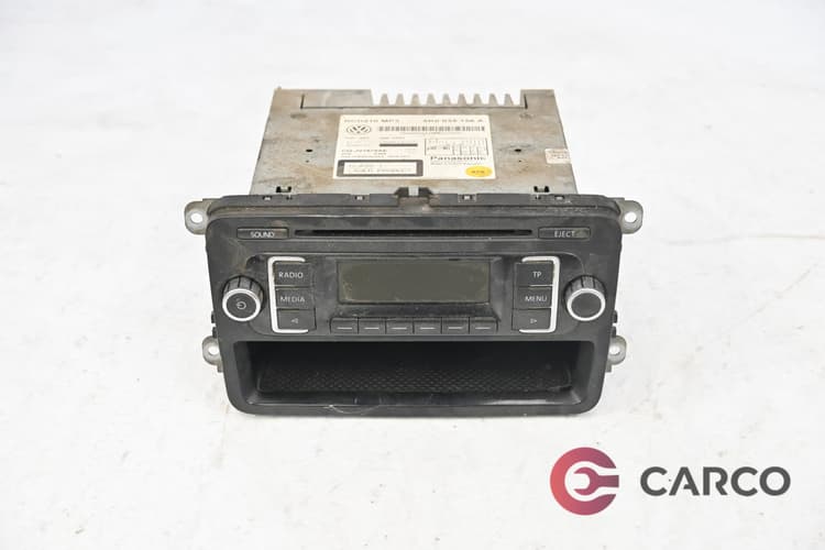 Радио CD 5К0 035 156 А за VW CADDY III комби FACELIFT (2KB, 2KJ, 2CB, 2CJ) 2.0 EcoFuel (2004)