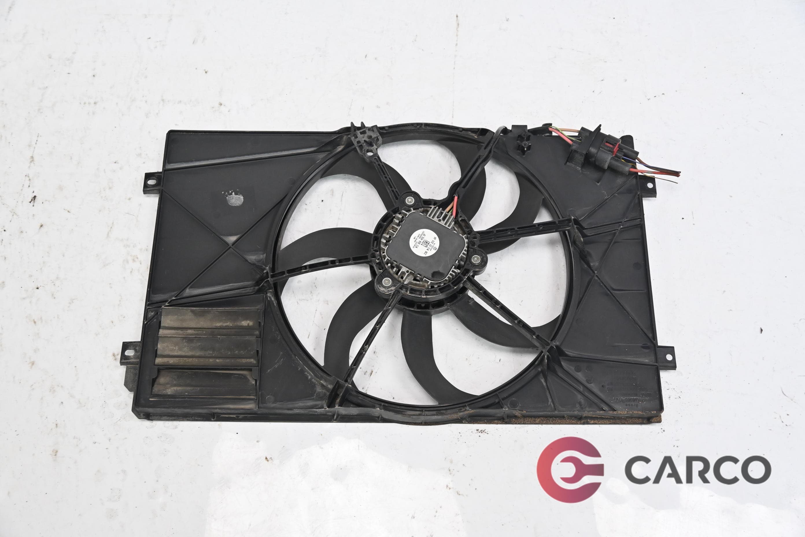 Перка охлаждане с 7 витла за VW CADDY III комби FACELIFT (2KB, 2KJ, 2CB, 2CJ) 2.0 EcoFuel (2004)