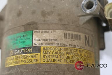 Компресор климатик 09165714 за OPEL MERIVA 1.6 16V (2003 - 2010)