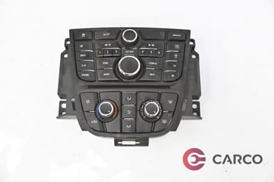 Панел копчета управление радио и климатроник за OPEL ASTRA J FACELIFT седан 1.6 CDTi (2012)