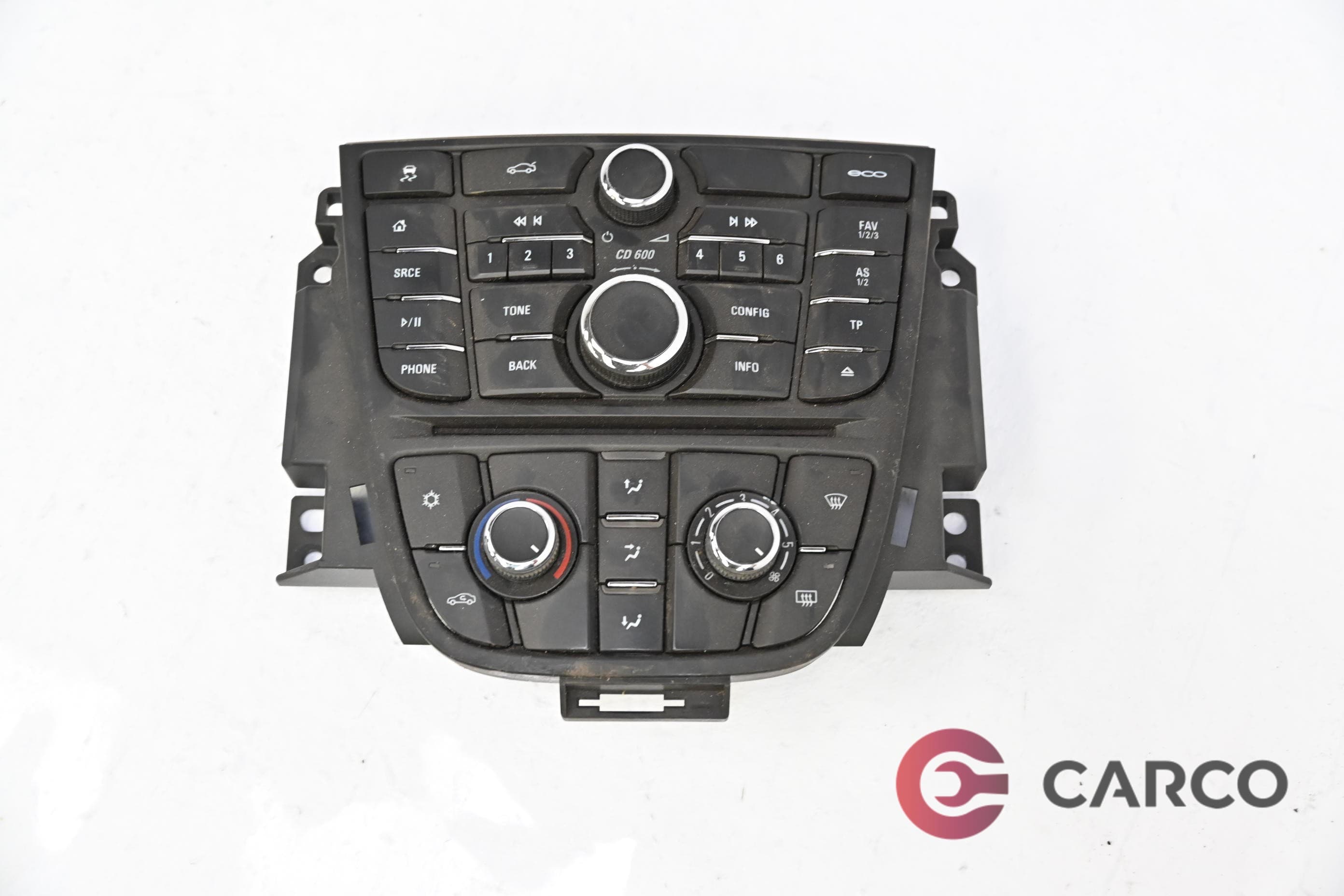 Панел копчета управление радио и климатроник за OPEL ASTRA J FACELIFT седан 1.6 CDTi (2012)