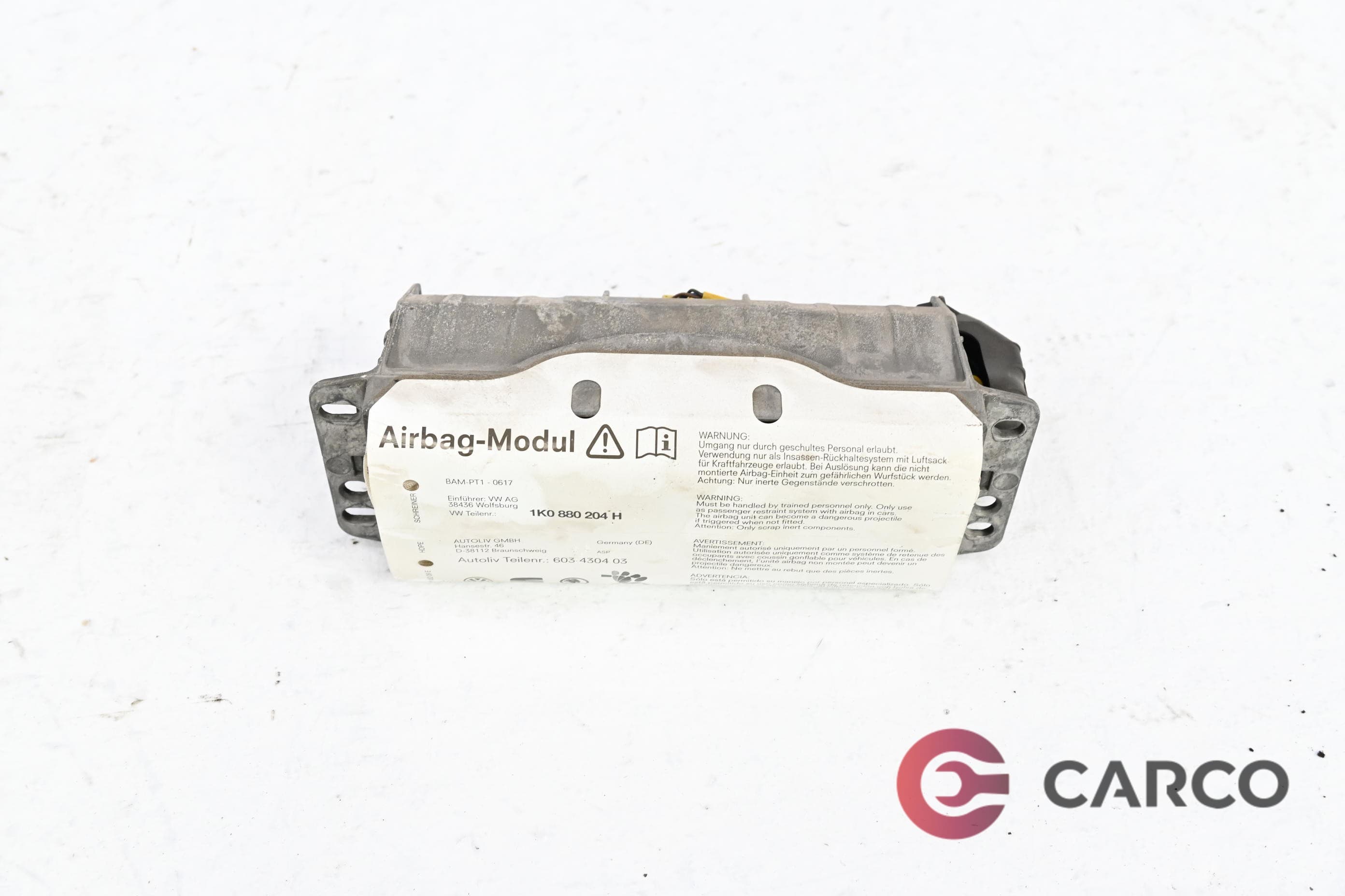 AIRBAG пасажер за VW GOLF PLUS (5M1, 521) 2.0 TDI (2005 - 2013)